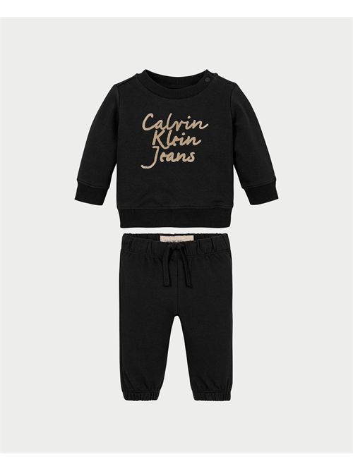 Calvin Klein Baby Logo Jumpsuit CALVIN KLEIN | IN0IN00288BEH